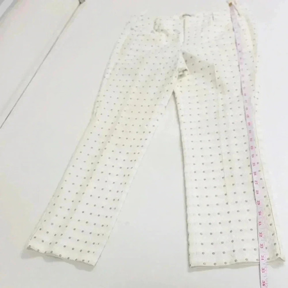 Zadig & Voltaire Pist Jac Star Pants White Gold Stars - Picture 3 of 14